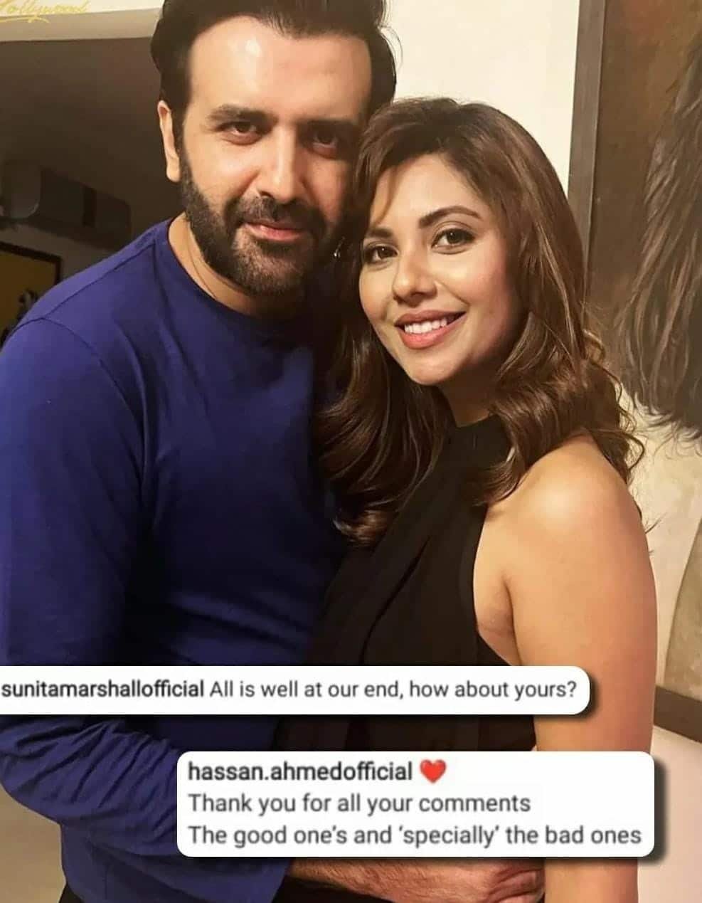 Sunita Marshall, Hassan Ahmed break silence over separation speculation