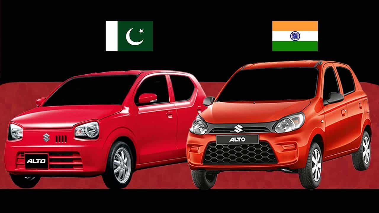 Pakistanis pay about Rs800,000 more for a Suzuki Alto than Indians