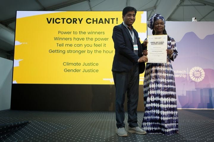 Javed Hussain becomes first Pakistani to receive Gender Just Climate Solution Award’