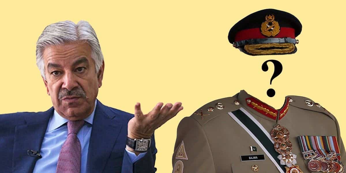 Name of new COAS will be revealed by Tuesday or Wednesday, says Khawaja Asif