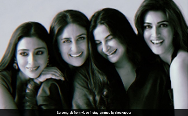 Tabu, Kareena Kapoor And Kriti Sanon In The Crew - A Glimpse Of 