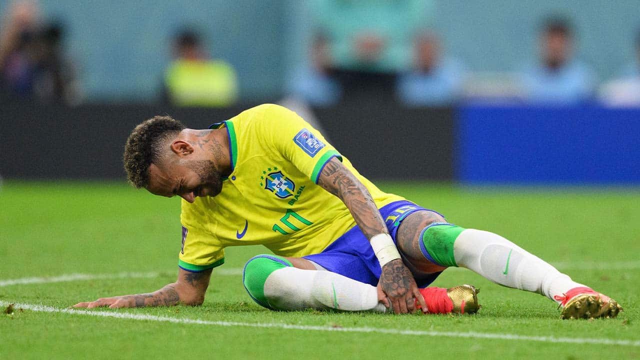 Neymar out of Brazil’s next World Cup match with ankle injury