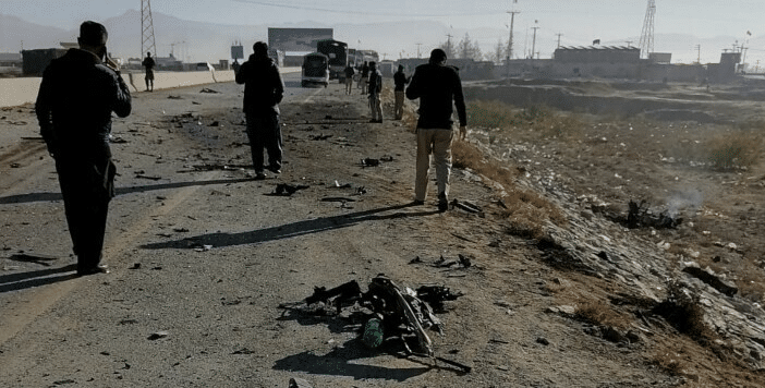 Suicide attack by TTP on FC truck leaves two dead, 23 injured