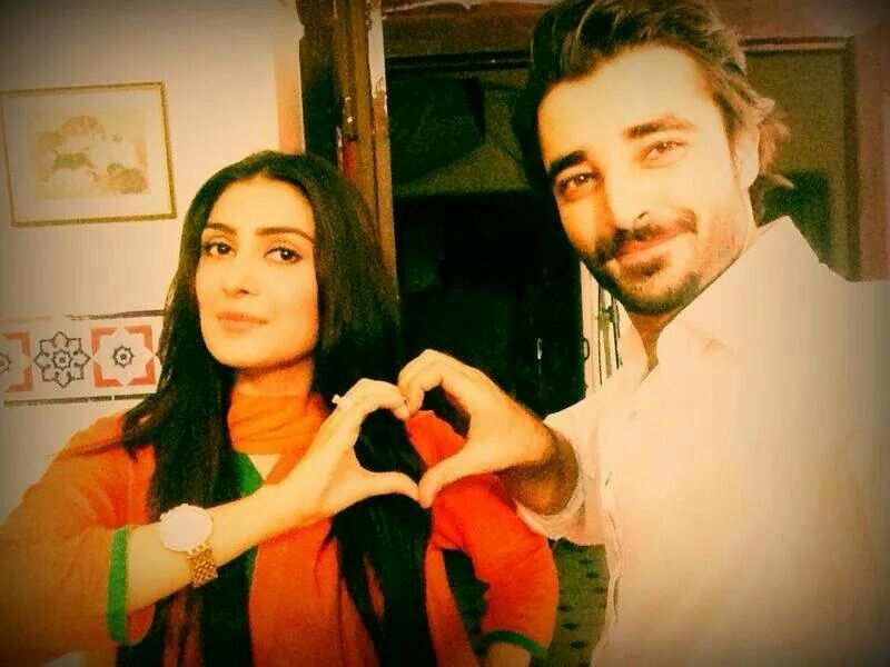 Ayeza khan with hamza ali abbasi | Celebrities, Ayeza khan, Indian movies
