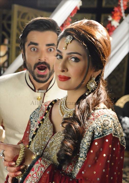 Ayeza Khan nd Hamza Abbasi | Beautiful celebrities, Celebrities, Favorite  celebrities