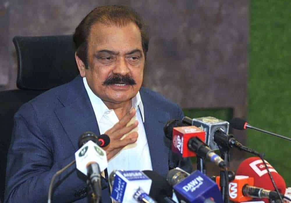 TTP terror activities should be concerning for Afghan Taliban says Rana Sanaullah
