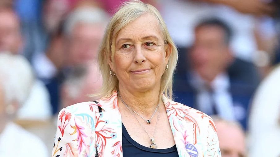 Tennis legend Martina Navratilova diagnosed with early-stage throat and breast cancer