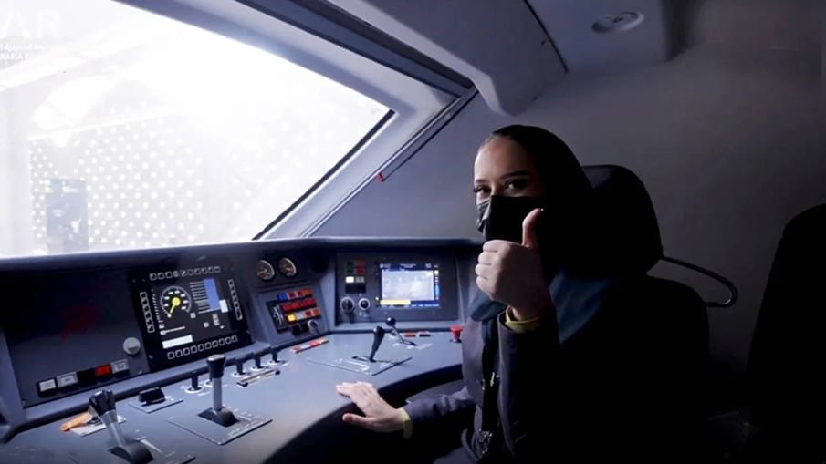 Saudi women allowed to drive trains between Makkah and Madina