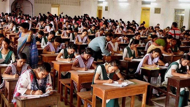 Male student faints seeing an examination hall full of girls