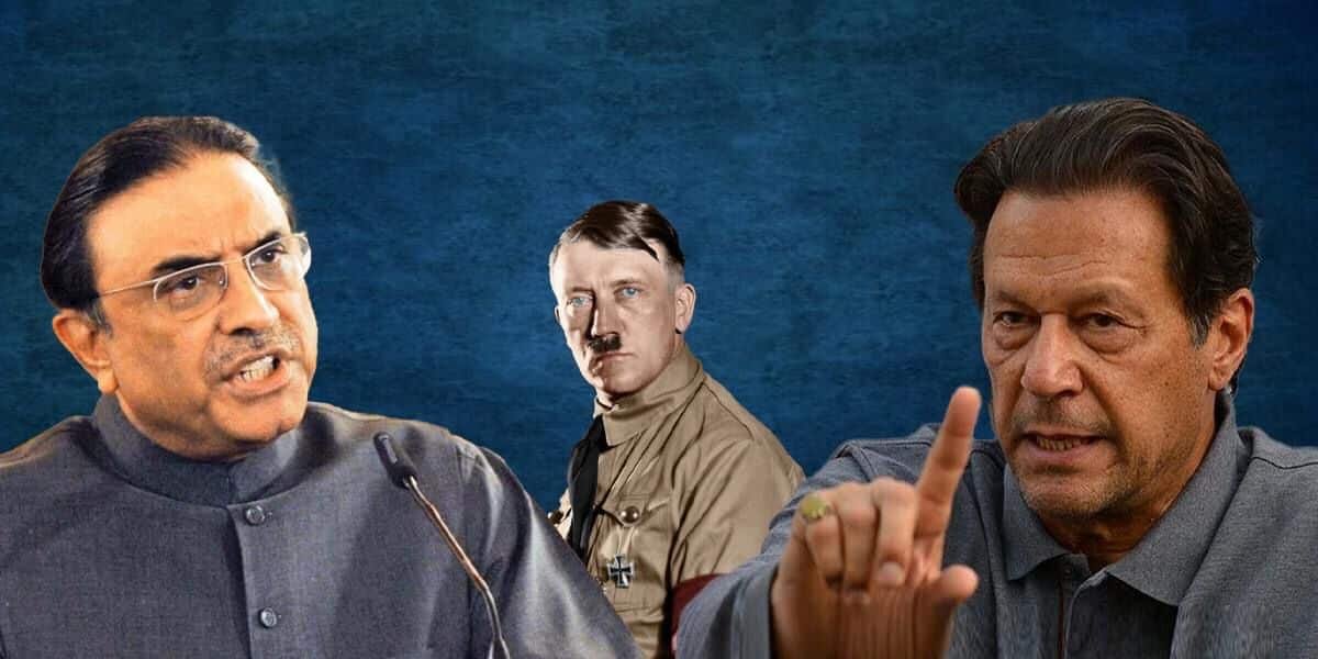 ‘Hitler ko bhi public support thi’, says Zardari about Khan’s popularity