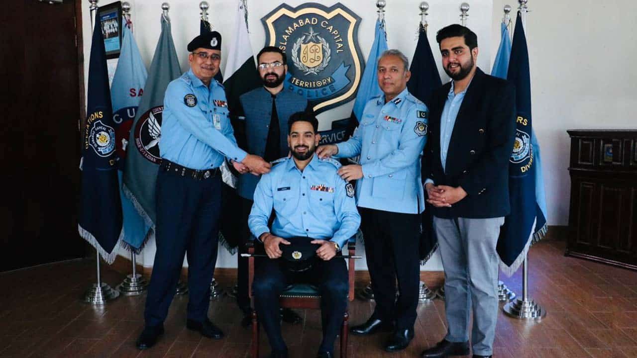 Islamabad Police appoints Haris Rauf as honorary Deputy Superintendent