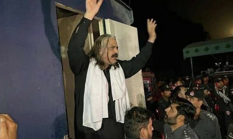 PTI’s Ali Amin Gandapur arrested from DI Khan