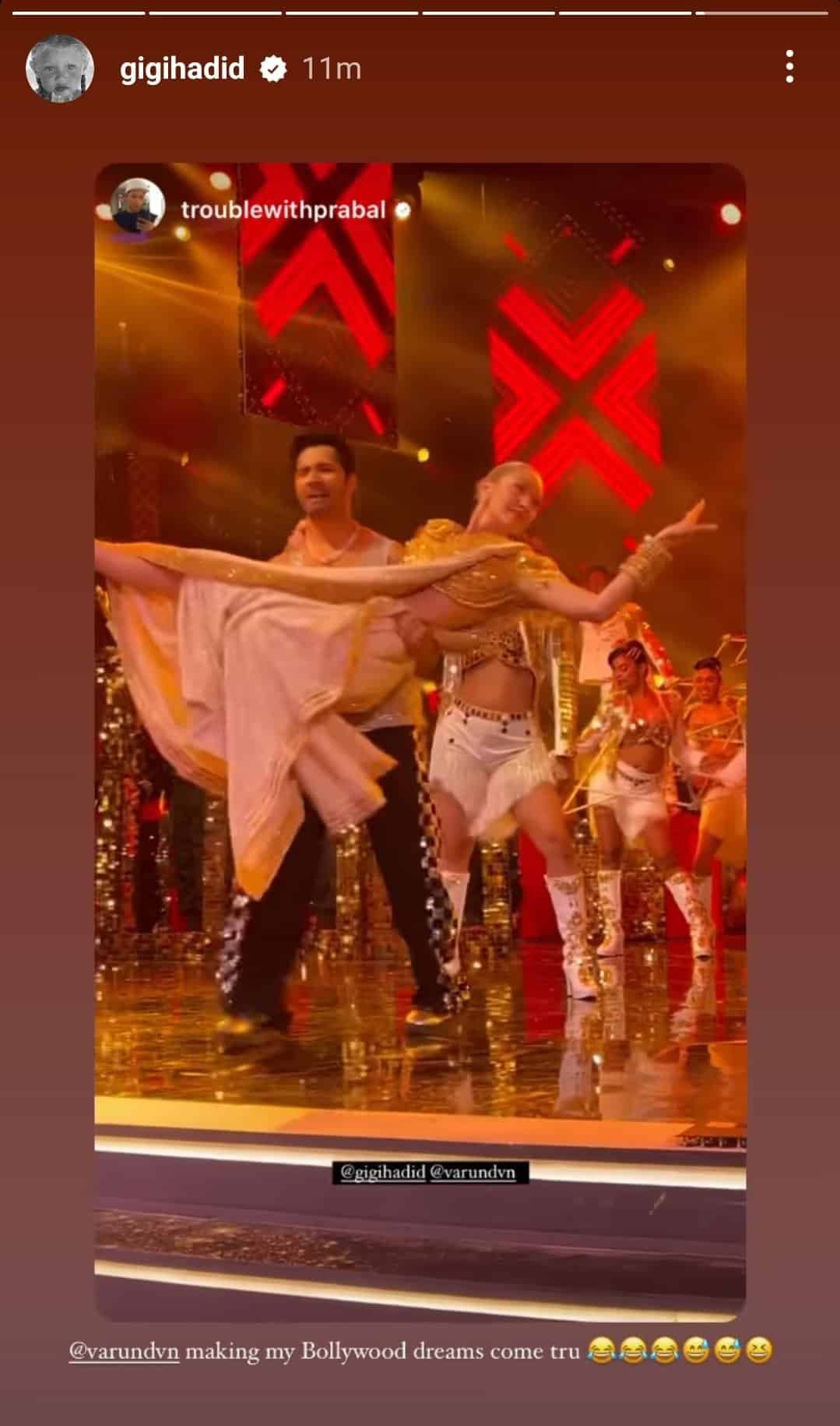 ‘Cringe’: Twitter slams Varun Dhawan’s defence for kissing Gigi Hadid at Ambani event