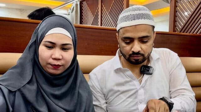 Filipino TikToker embraces Islam with the help of Pakistani friend