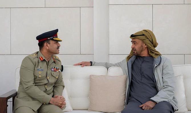 Amid political chaos, UAE President telephones army chief