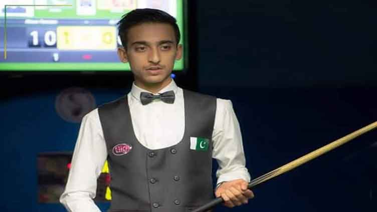 Pakistani snooker player Beats Iranian opponent in U21 Asian Snooker Championship, reaches final