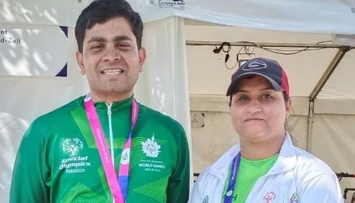Zainab Ali and Usman Qamar win gold at Special Olympics World Games