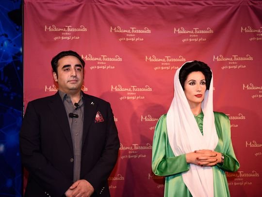 Bilawal Bhutto attends unveiling of Benazir Bhutto’s statue at Madame Tussauds in Dubai