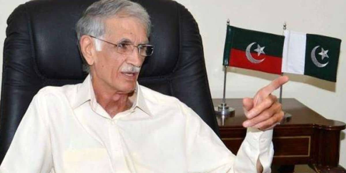 Pervez Khattak thrown out of PTI