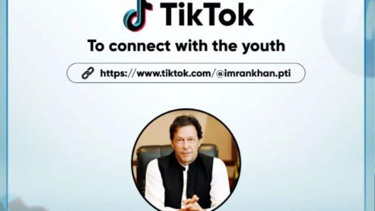 Imran Khan accumulates 27 lac followers in a day on TikTok