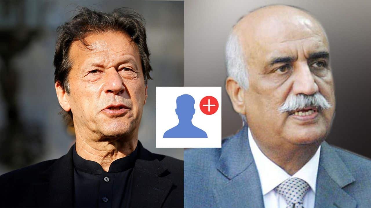 Khurshid Shah sends friend request to Imran, but there’s a catch