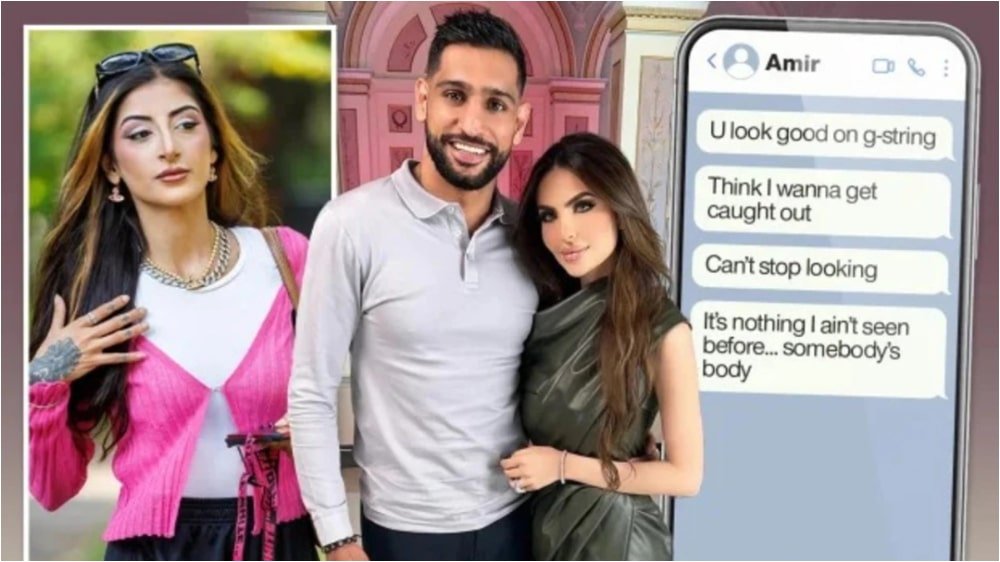 Amir Khan going to therapy to ‘stop sexting women’ apologises to wife