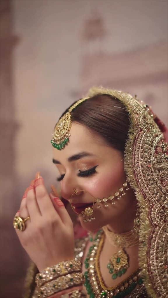 Yumna Zaidi looks elegant in latest bridal shoot