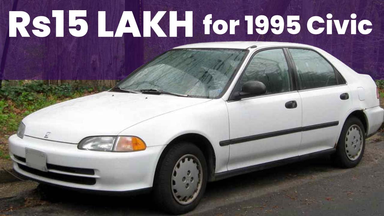 Rawalpindi man lists nearly 30-year-old Honda Civic for sale at Rs1.5 million, says ‘it’s worth it’