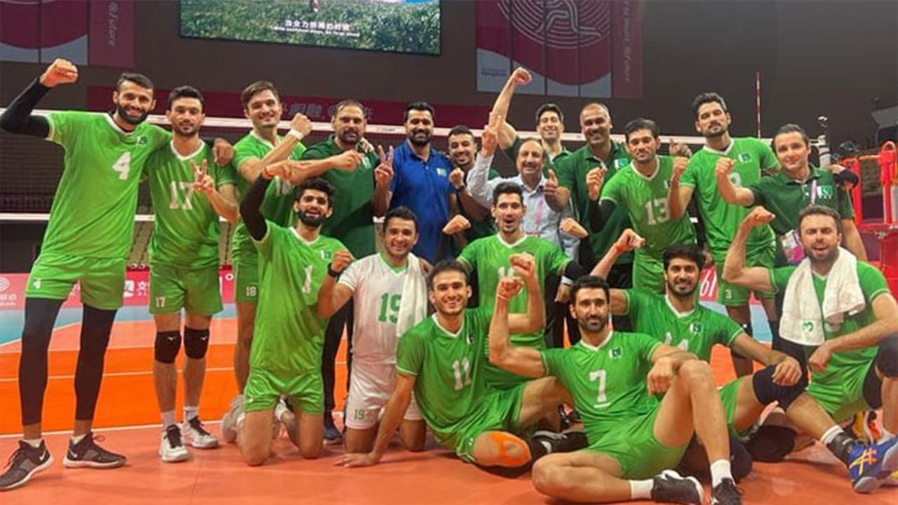 Pakistan defeat India in Asian Games volleyball match