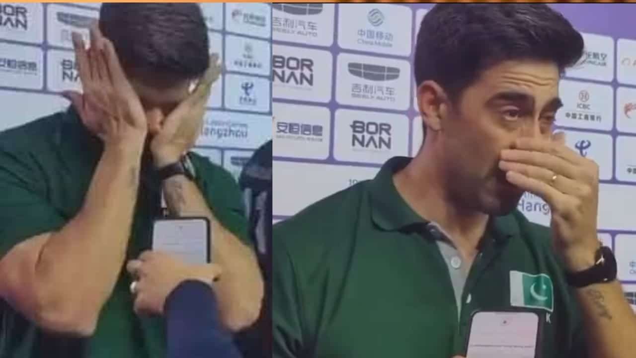What made Pakistan volleyball team’s Brazilian coach burst into tears?