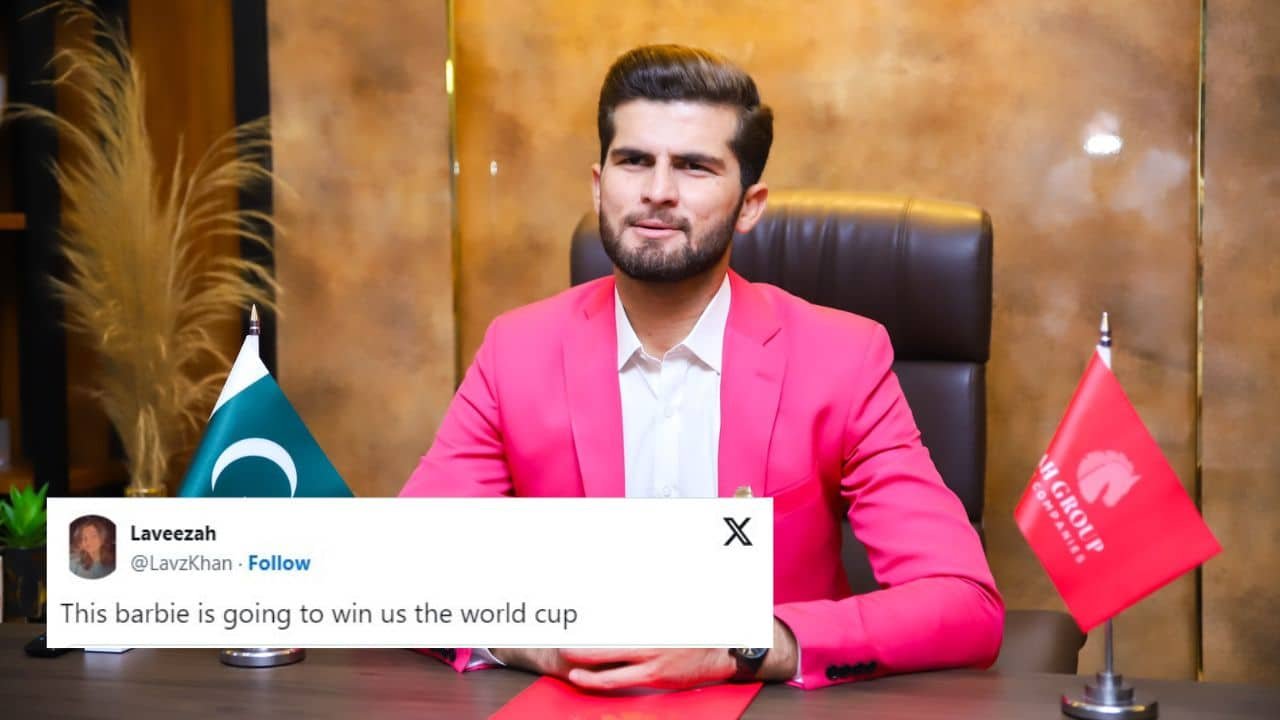 ‘This Barbie will win the world cup’: Shaheen Afridi’s viral picture in pink suit is winning the internet