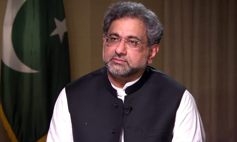 Shahid Khaqan Abbasi criticises Rana Sanaullah’s warning to Sarfraz Bugti