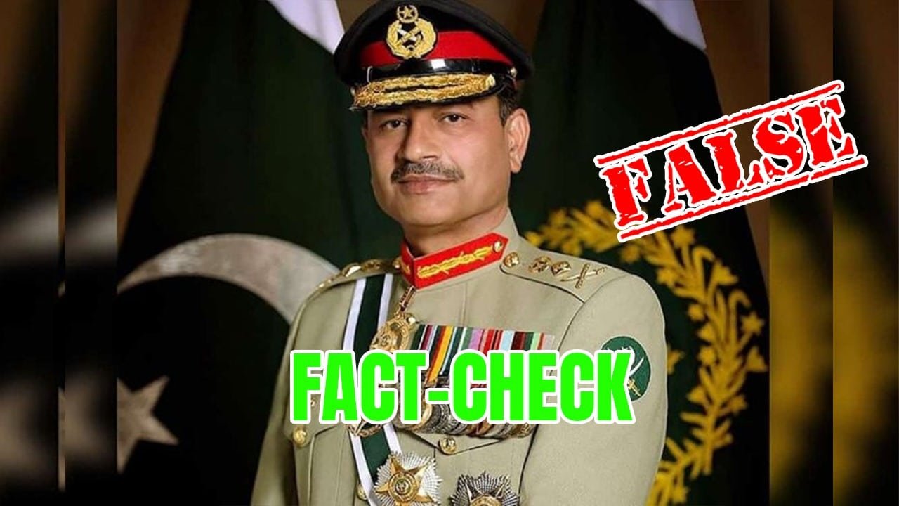 Fact Check: Did the Army Chief say ‘No political party is sincere with Pakistan?’