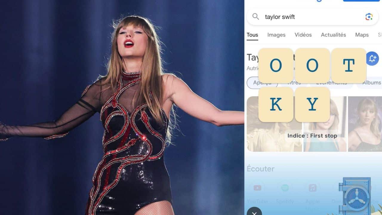 What is the Taylor Swift crossword puzzle on Google all about?
