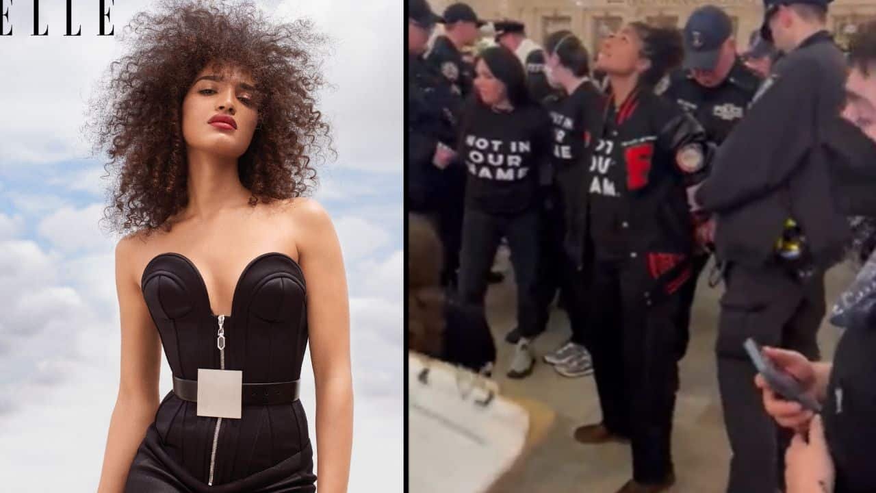Actress Indy Moore arrested alongside several Jewish American activists protesting Gaza genocide