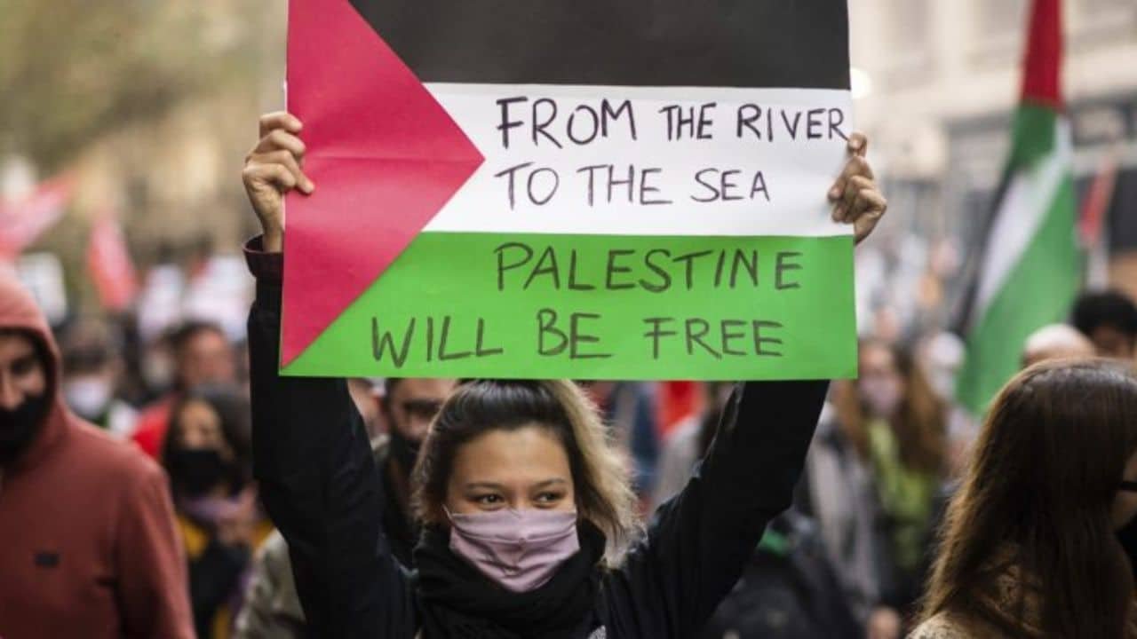What does the Palestinian phrase, ‘From the river to the sea, Palestine will be free’ mean?