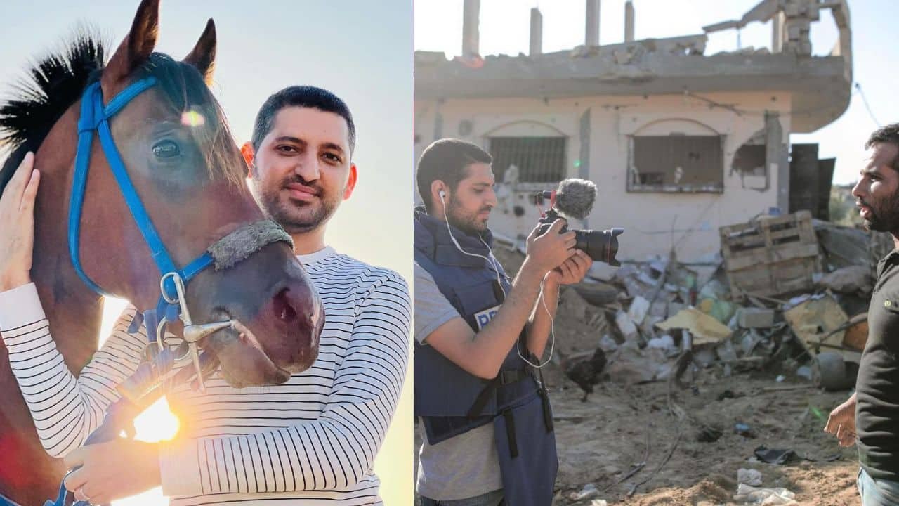 Gaza journalist Roshdie Sarraj martyred after Israel airstrike hits his home