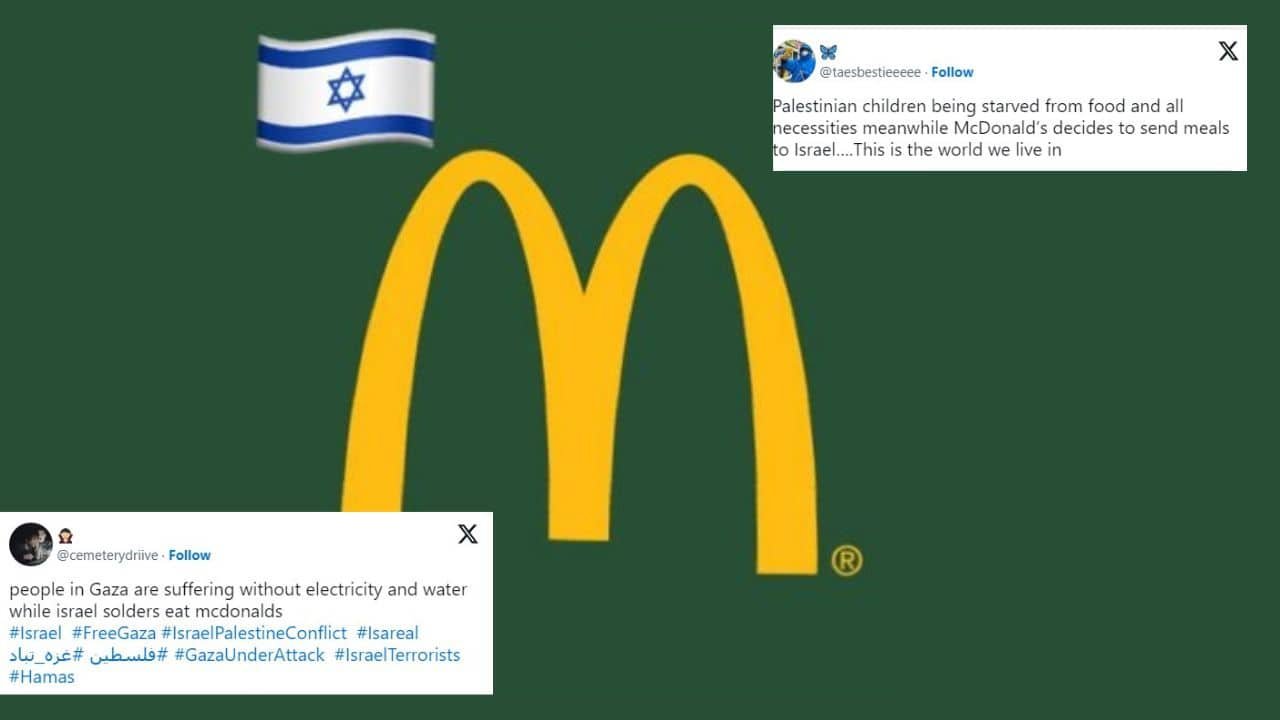 #BoycottMcDonalds trends as the fast food giant opens five new restaurants for Israeli security forces, donates 4,000 daily meals