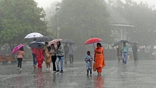 Get your umbrellas ready, rain showers are expected soon