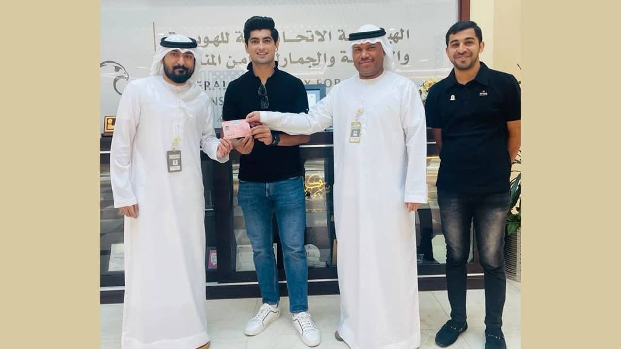 Naseem Shah gets Dubai’s Golden Visa