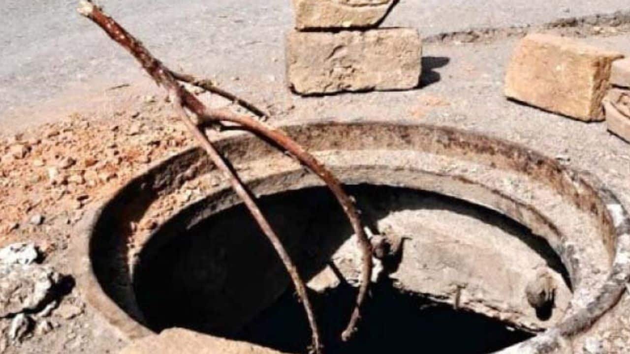 Blind man calls for help for three days while stuck in manhole