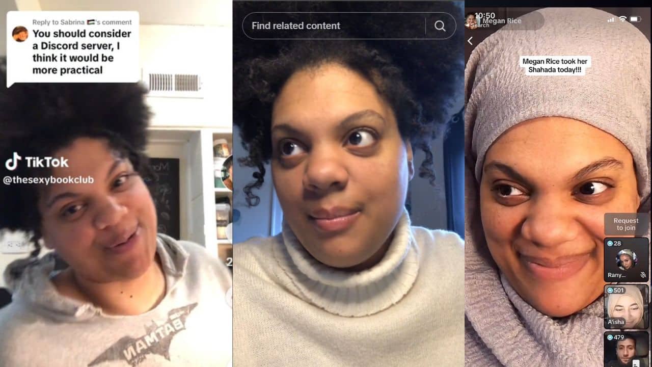 TikTok influencer Megan Rice converts to Islam after starting Quran Book Club during Gaza genocide