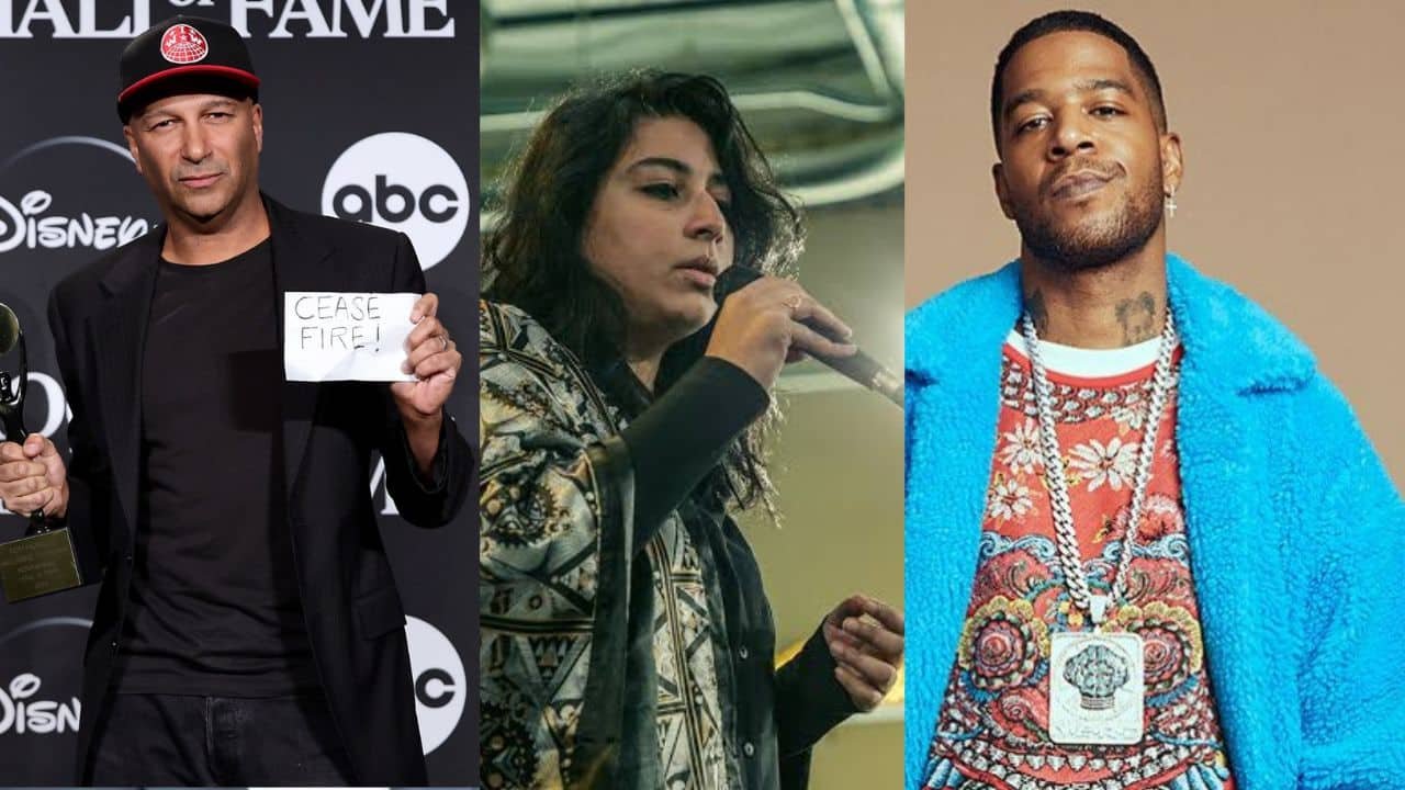 Rage Against The Machine, Kid Cudi, Arooj Aftab among 2000 musicians calling for ceasefire in Gaza