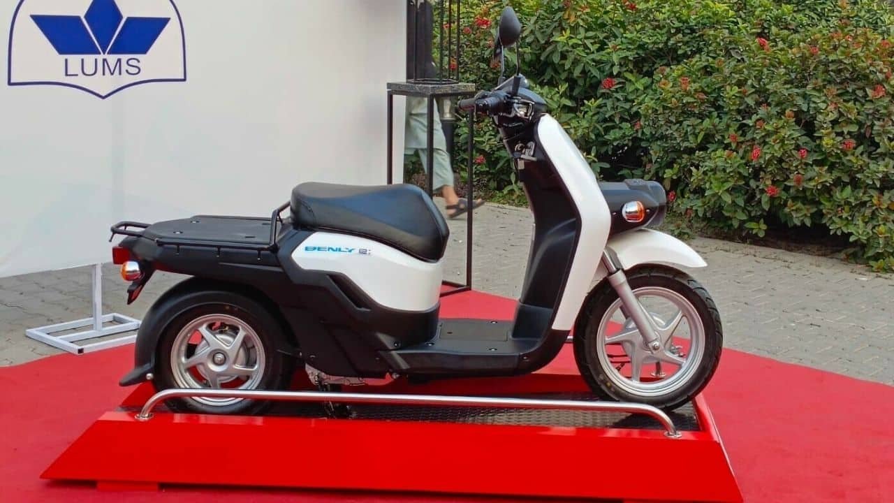 Honda unveils its first electric bike in Pakistan