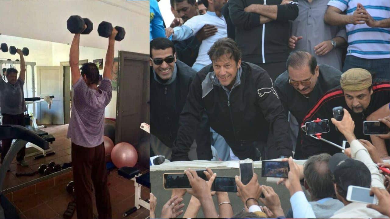 Imran Khan wants 14 kg dumbbells