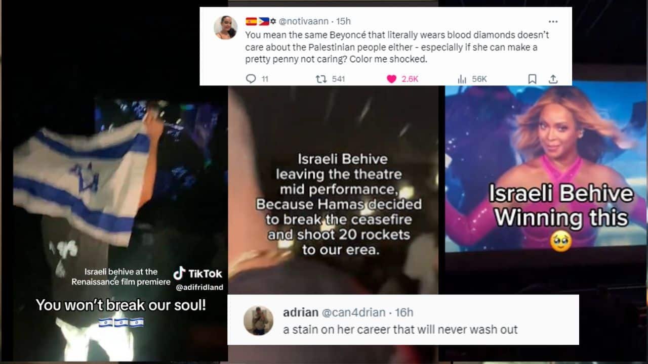 While bombs rain down on Gaza, viral videos show Israelis dancing to Beyonce’s ‘Renaissance tour’ film