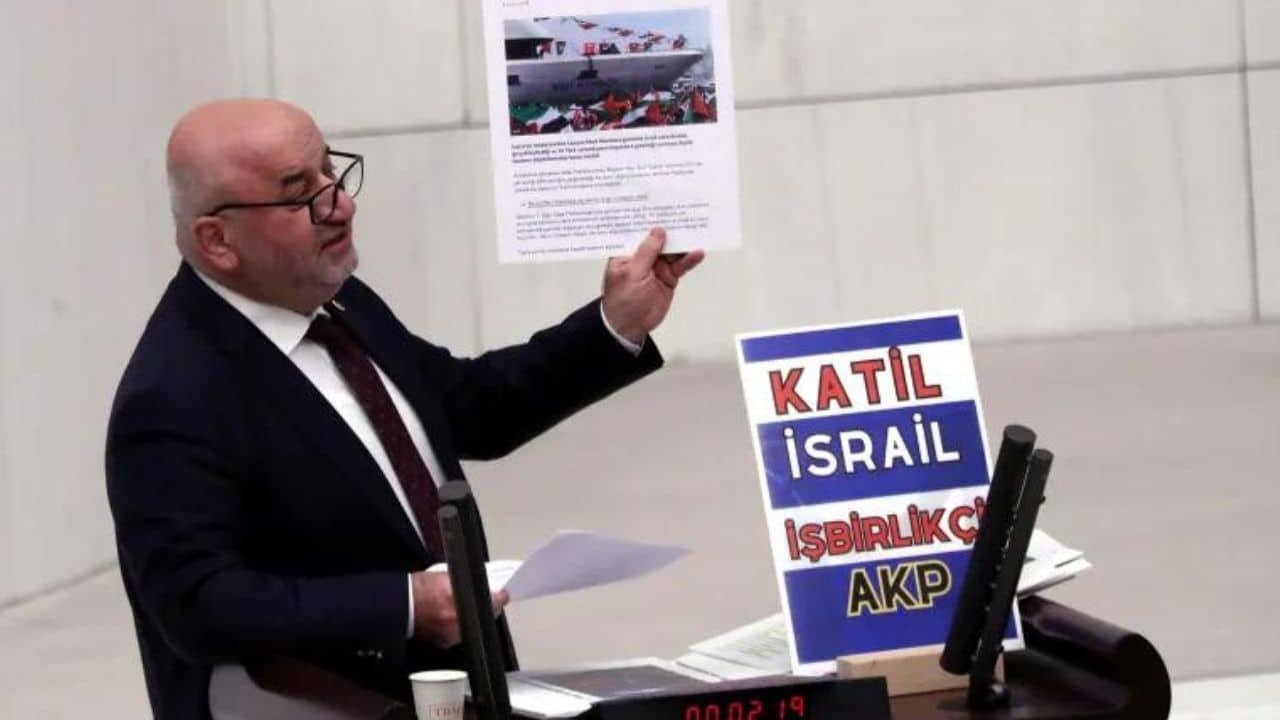 Turkish member of parliament suffers heart attack during speech