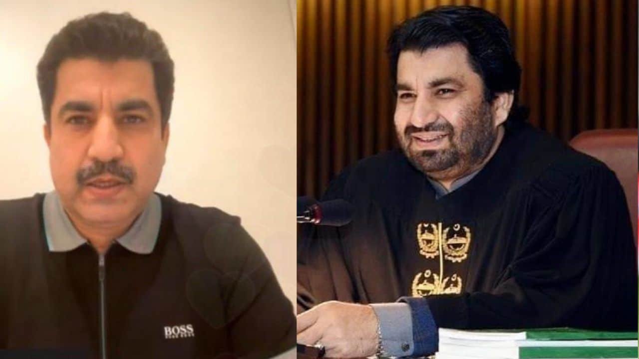 Qasim Suri, Kumar Sanu or Hamid Mir? Who was THAT MAN at PTI virtual jalsa?