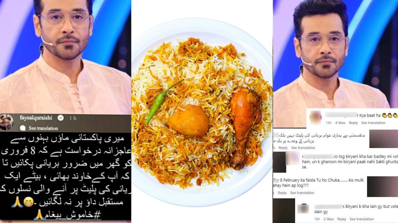Faysal Quraishi wants Pakistani women to cook this dish on Feb 8