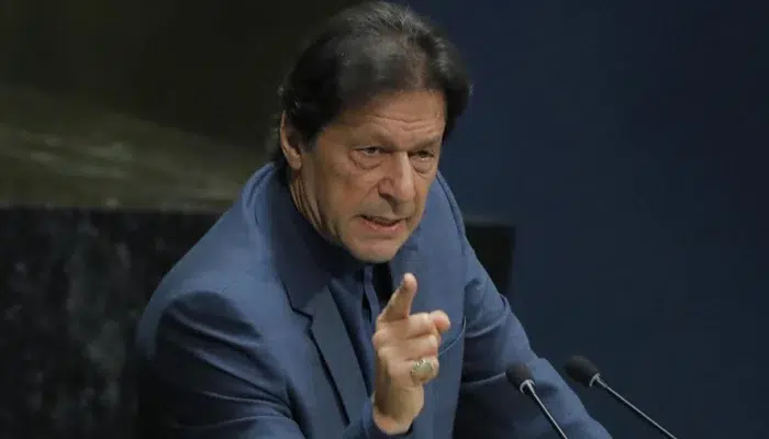 ‘I will impose Article 6 on you after coming to power’, Imran Khan’s threat to ECP